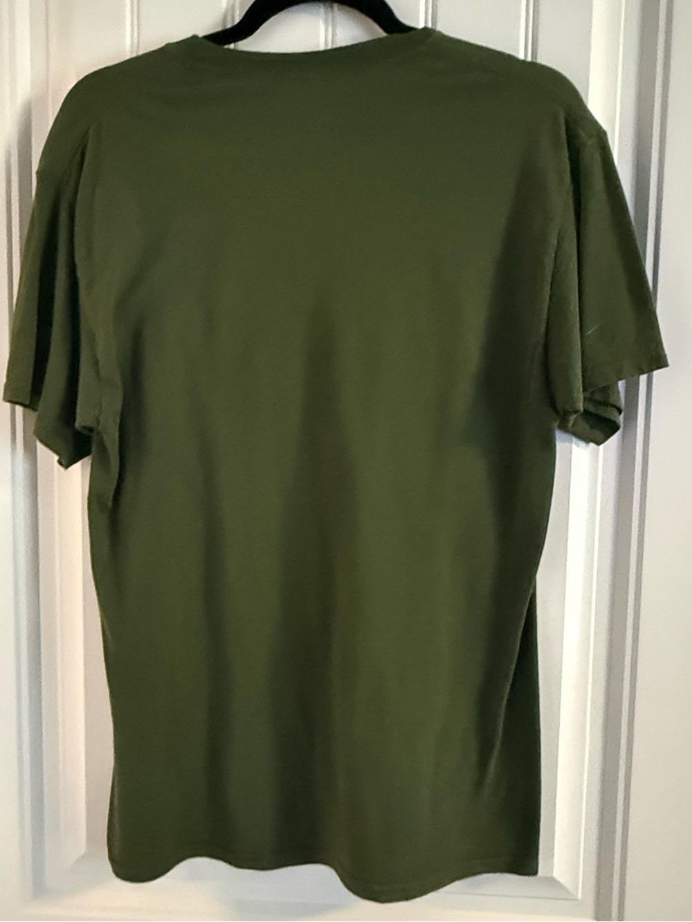 Jerzees Olive Green Albany Lodge Wyoming Graphic Tee - Picture 2 of 6